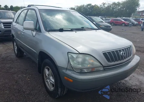 2002 Lexus Rx 300 z USA, uszkodzony, nr VIN JTJGF10U420143491